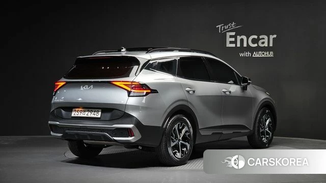 Kia Sportage 5th Generation Hybrid 2021 Серебряный из Кореи