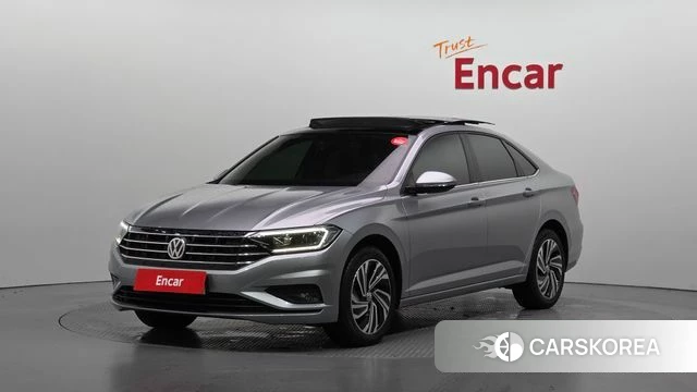 Volkswagen 7th Generation of Jetta 2020 Серебристо-серый из Кореи