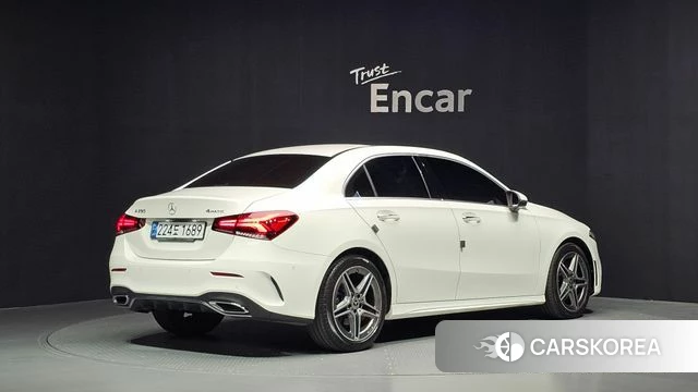 Mercedes-Benz A-Class W177 2021 Белый из Кореи