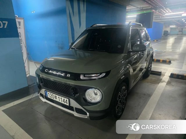 Hyundai Casper 2022 Зеленый из Кореи