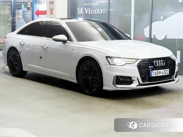 Audi A6 (C8) 2020 Белый из Кореи