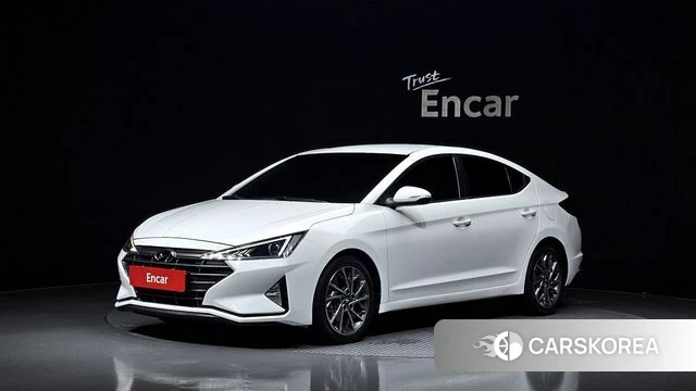 Hyundai The New Avante AD 2019 Белый из Кореи