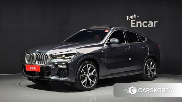 BMW X6 (G06) 2020 Серый из Кореи