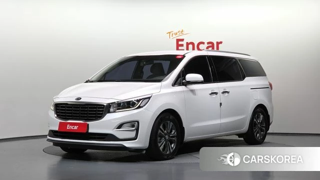 Kia The New Carnival 2019 Белый из Кореи