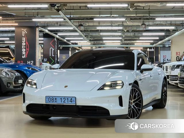 Porsche Taycan 2025 Белый из Кореи