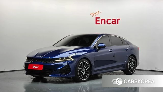 Kia K5 3rd generation 2021 Синий из Кореи
