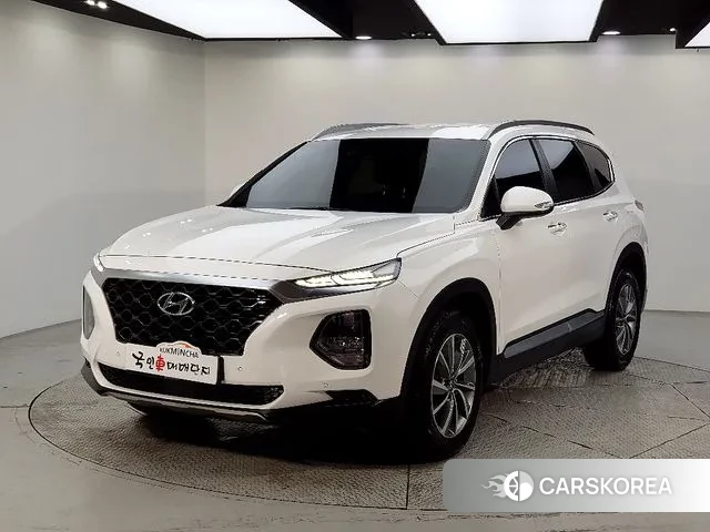 Hyundai Santa Fe TM 2020 Белый из Кореи