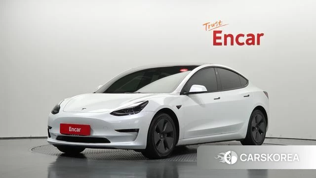 Tesla Model 3 2022 Белый из Кореи