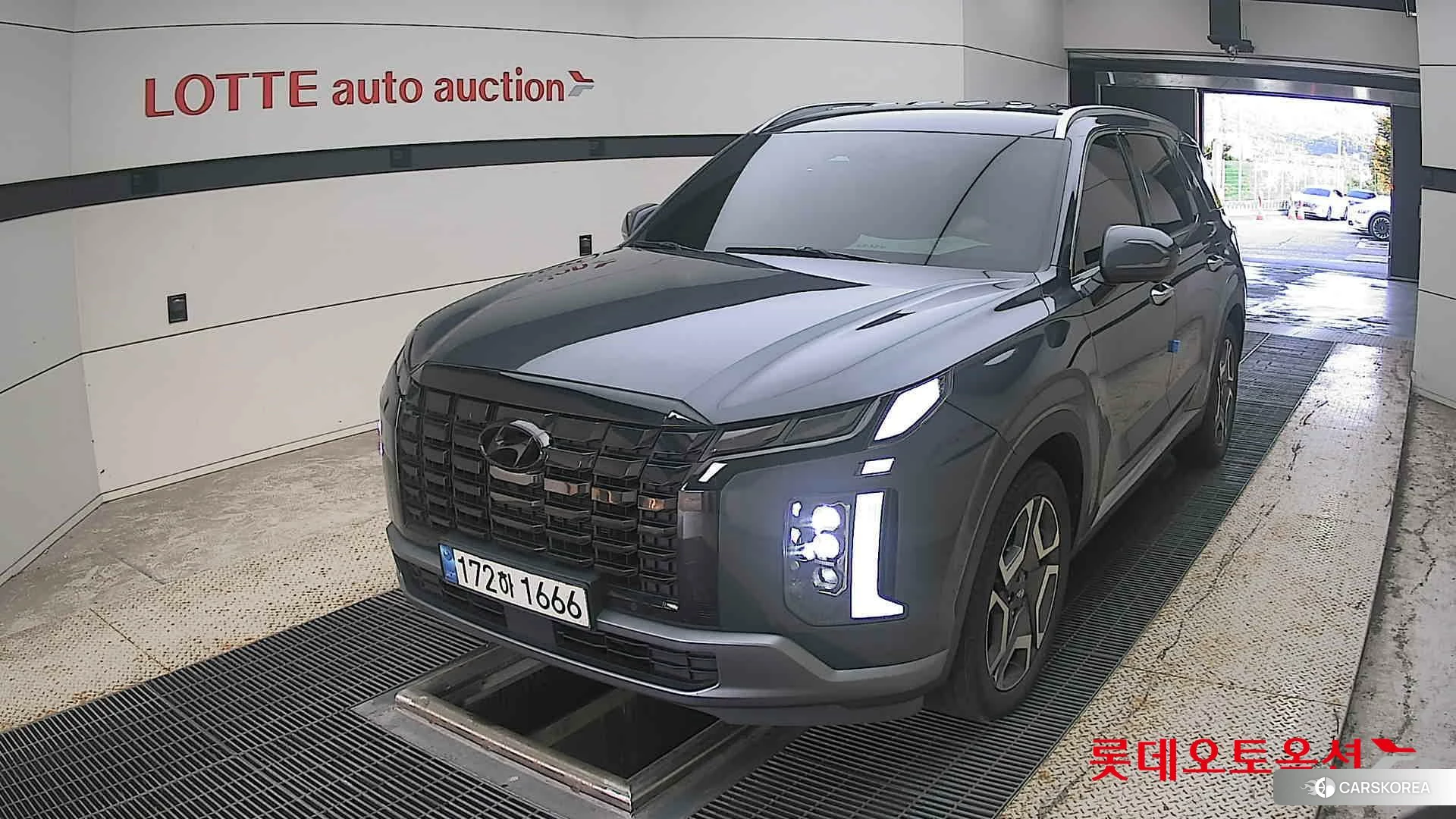 Hyundai Palisade 2023 Graphite Grey Metallic из Кореи