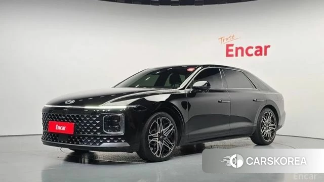 Hyundai Grandeur Hybrid (GN7) 2023 Черный из Кореи