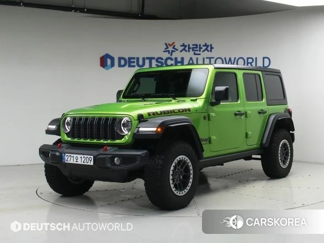Jeep Wrangler (JL) 2025 Зеленый из Кореи
