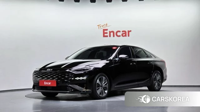 Kia K8 Hybrid 2023 Черный из Кореи