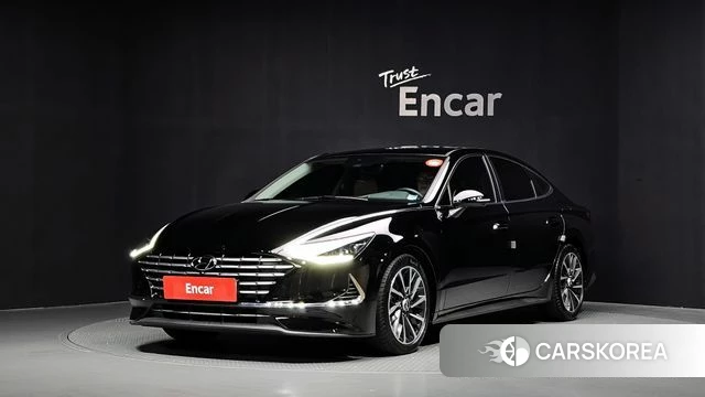 Hyundai Sonata Hybrid (DN8) 2023 Черный из Кореи