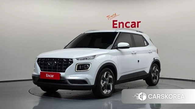 Hyundai Venue 2022 Белый из Кореи