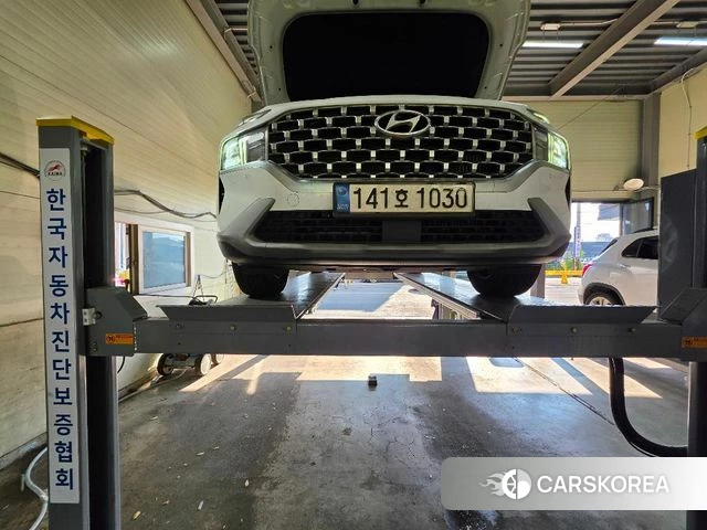 Hyundai The New Santa Fe 2021 Белый из Кореи