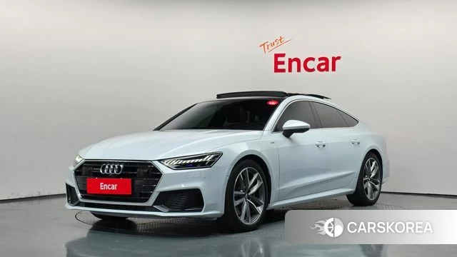 Audi A7 (4K) 2020 Белый из Кореи