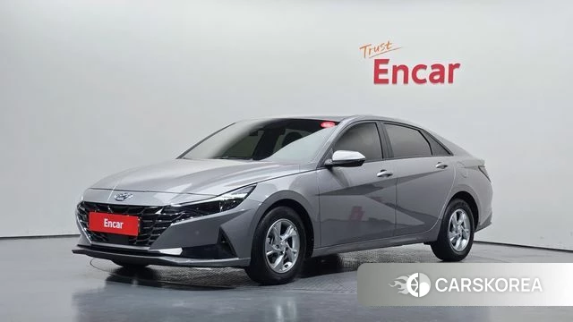 Hyundai Avante (CN7) 2021 Серебристо-серый из Кореи
