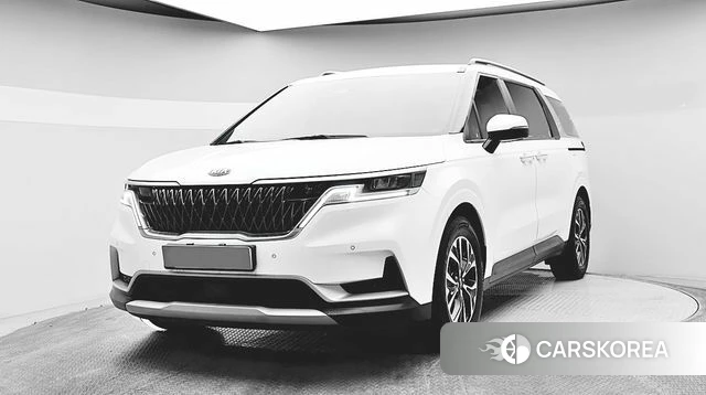 Kia Carnival 4th generation 2021 Белый из Кореи