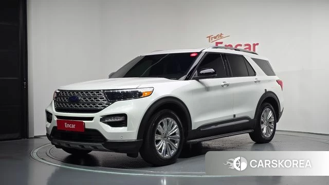 Ford Explorer 6th Generation 2022 Белый из Кореи