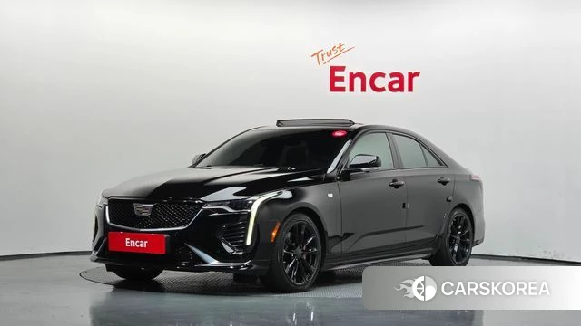 Cadillac CT4 2021 Черный из Кореи