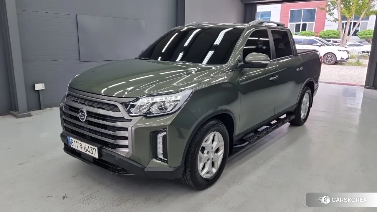 Ssangyong The New Rexton Sport 2022 Светло-зеленый из Кореи, фото 2