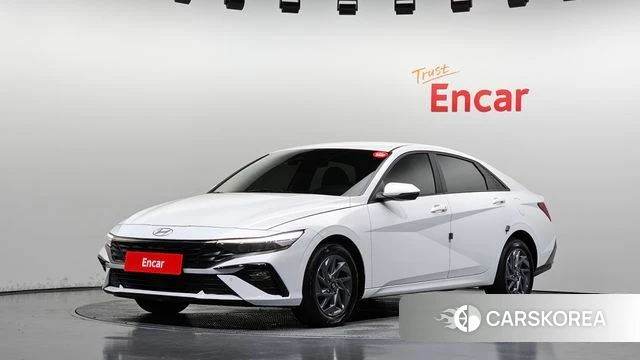 Hyundai The New Avante (CN7) 2023 Белый из Кореи