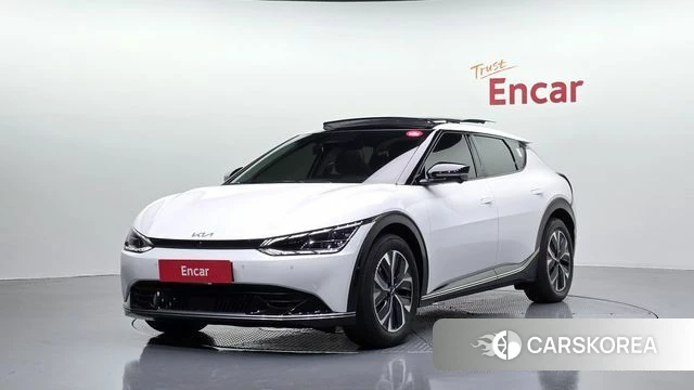 Kia EV6 2023 Белый из Кореи