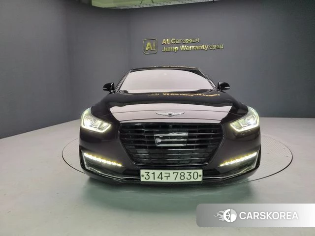 Genesis EQ900 2018 Черный из Кореи