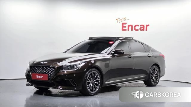 Genesis G80 2019 Коричневый из Кореи