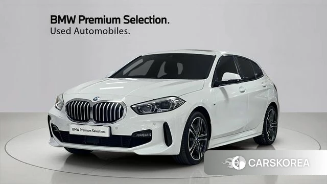 BMW 1 Series (F40) 2023 Белый из Кореи