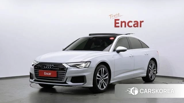 Audi A6 (C8) 2021 Белый из Кореи