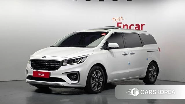Kia The New Carnival 2019 Белый из Кореи