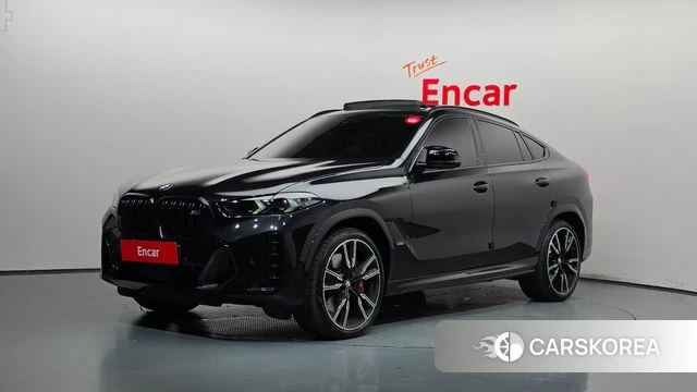 BMW X6 (G06) 2025 Черный из Кореи