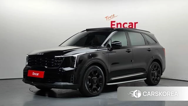 Kia The New Sorento 4th Generation 2023 Черный из Кореи
