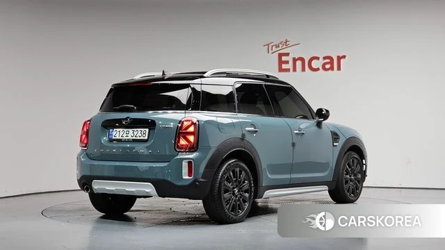 Mini Cooper Countryman 2023 Небесно-голубой из Кореи, фото 2