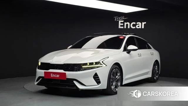 Kia K5 Hybrid 3rd Generation 2021 Белый из Кореи
