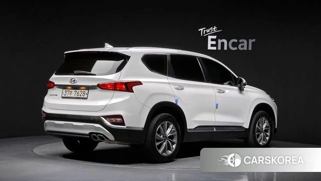 Hyundai Santa Fe TM 2019 Белый из Кореи