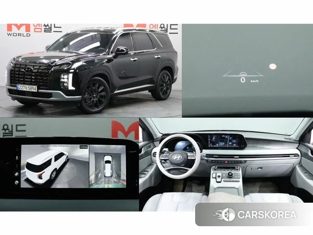 Hyundai The New Palisade 2024 Черный из Кореи