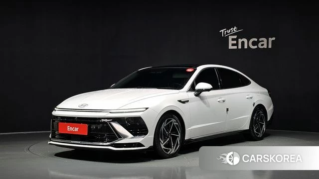 Hyundai Sonata D Edge (DN8) 2024 Белый из Кореи