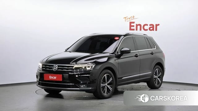Volkswagen Tiguan second Generation 2020 Черный из Кореи