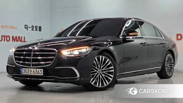 Mercedes-Benz S-Class W223 2022 Черный из Кореи