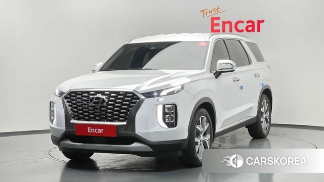 Hyundai Palisade 2021 Белый из Кореи