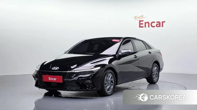 Hyundai The New Avante (CN7) 2025 Черный из Кореи