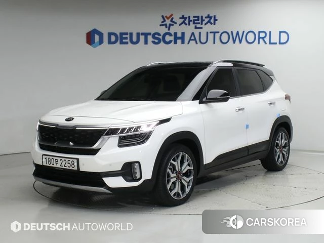 Kia Seltos 2020 Белый из Кореи