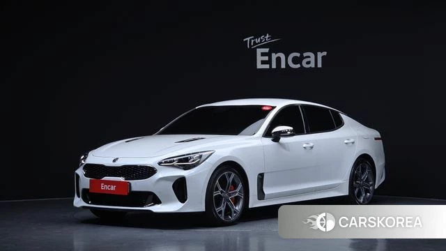 Kia Stinger 2019 Белый из Кореи