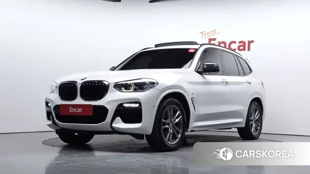 BMW X3 (G01) 2021 Белый из Кореи