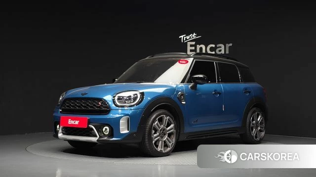 Mini Cooper S Countryman 2022 Синий из Кореи