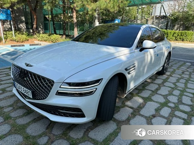 Genesis G80 (RG3) 2021 Белый из Кореи