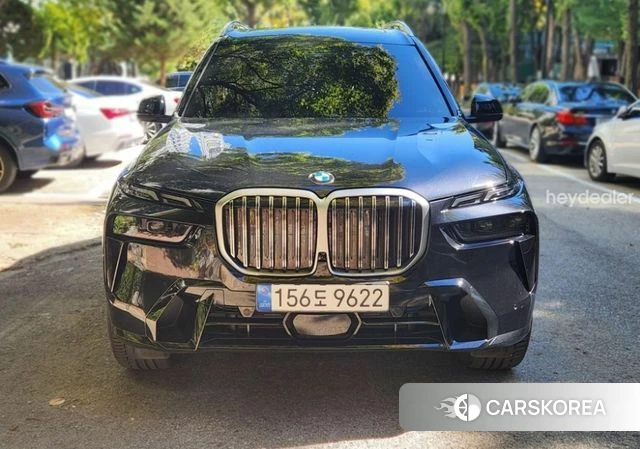 BMW X7 (G07) 2025 Черный из Кореи