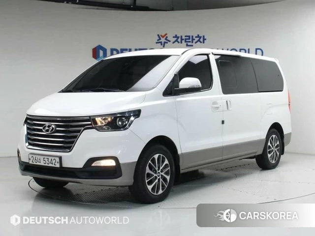 Hyundai The New Grand Starex 2018 Белый двухцветный из Кореи